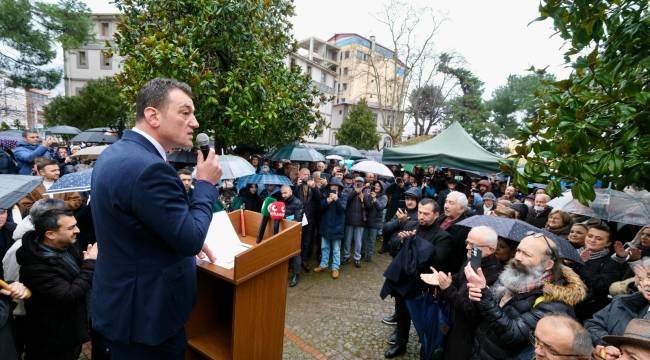 "PARKI YIKMAYA KALKARLARSA ON BİNLERİ ARKAMA ALIP BURADA KARŞI ÇIKACAĞIM"
